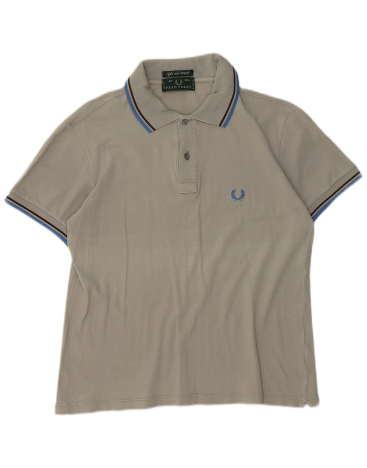 FRED PERRY Polo Hombre Gris Medio