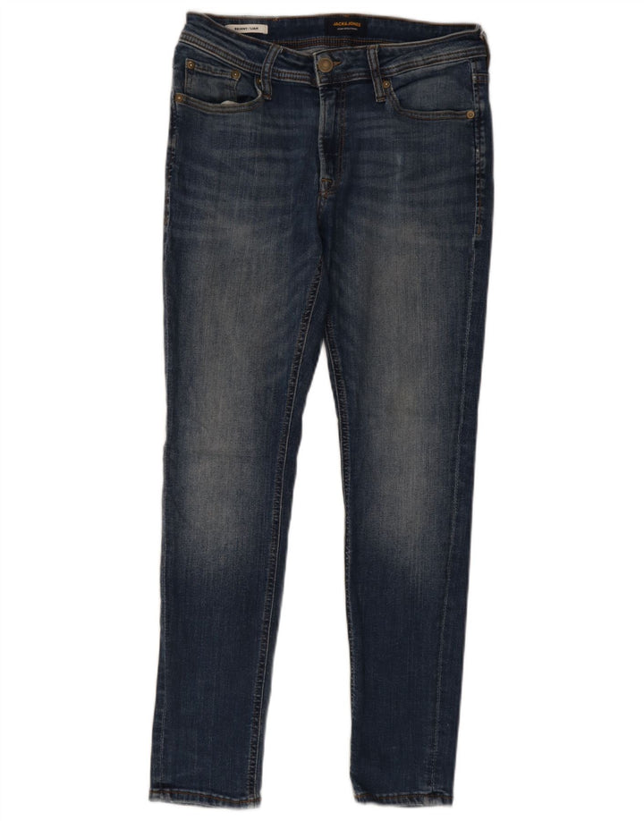 Jack & Jones Vaqueros pitillo Liam para hombre W30 L30 Azul