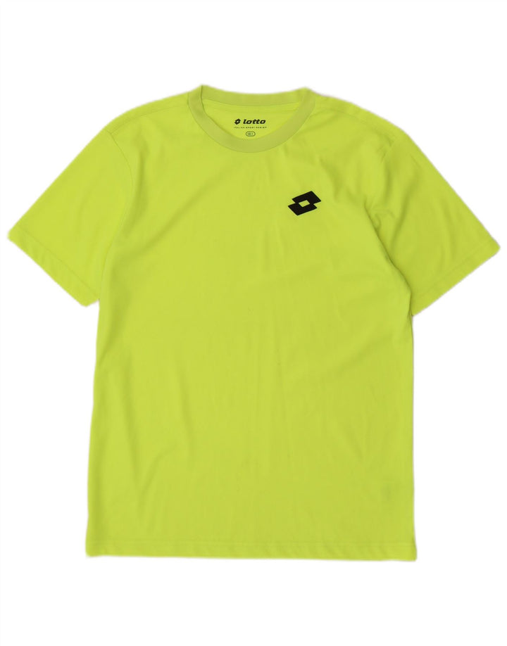 Camiseta Lotto Hombre Top Small Amarillo Poliéster