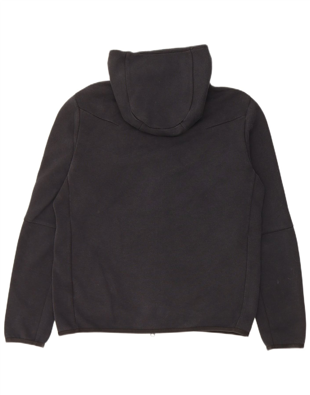 Nike - Sudadera con capucha y cremallera para hombre, tamaño mediano, algodón negro