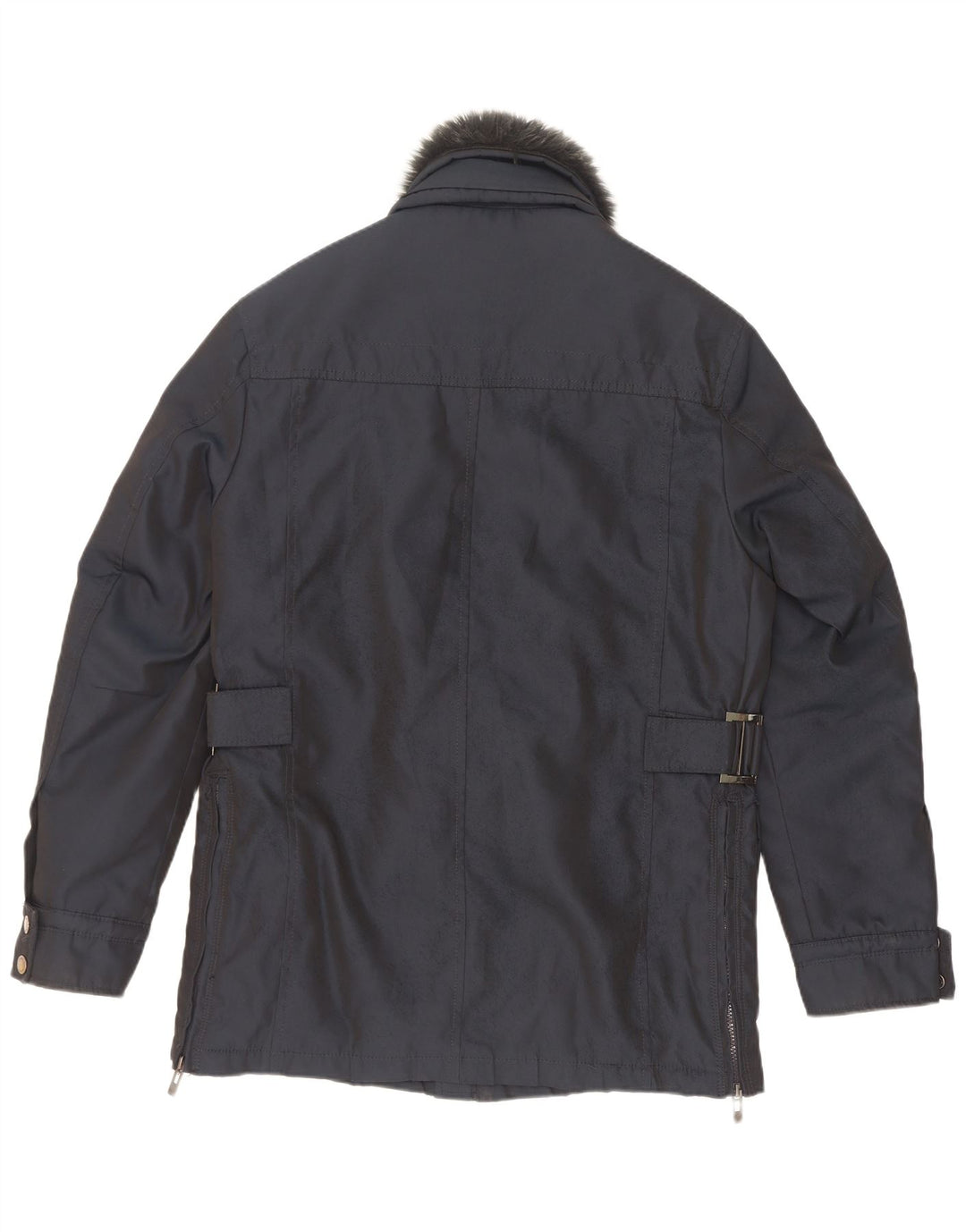 Wampum Chaqueta utilitaria para hombre UK 38 Medium Azul marino Poliéster