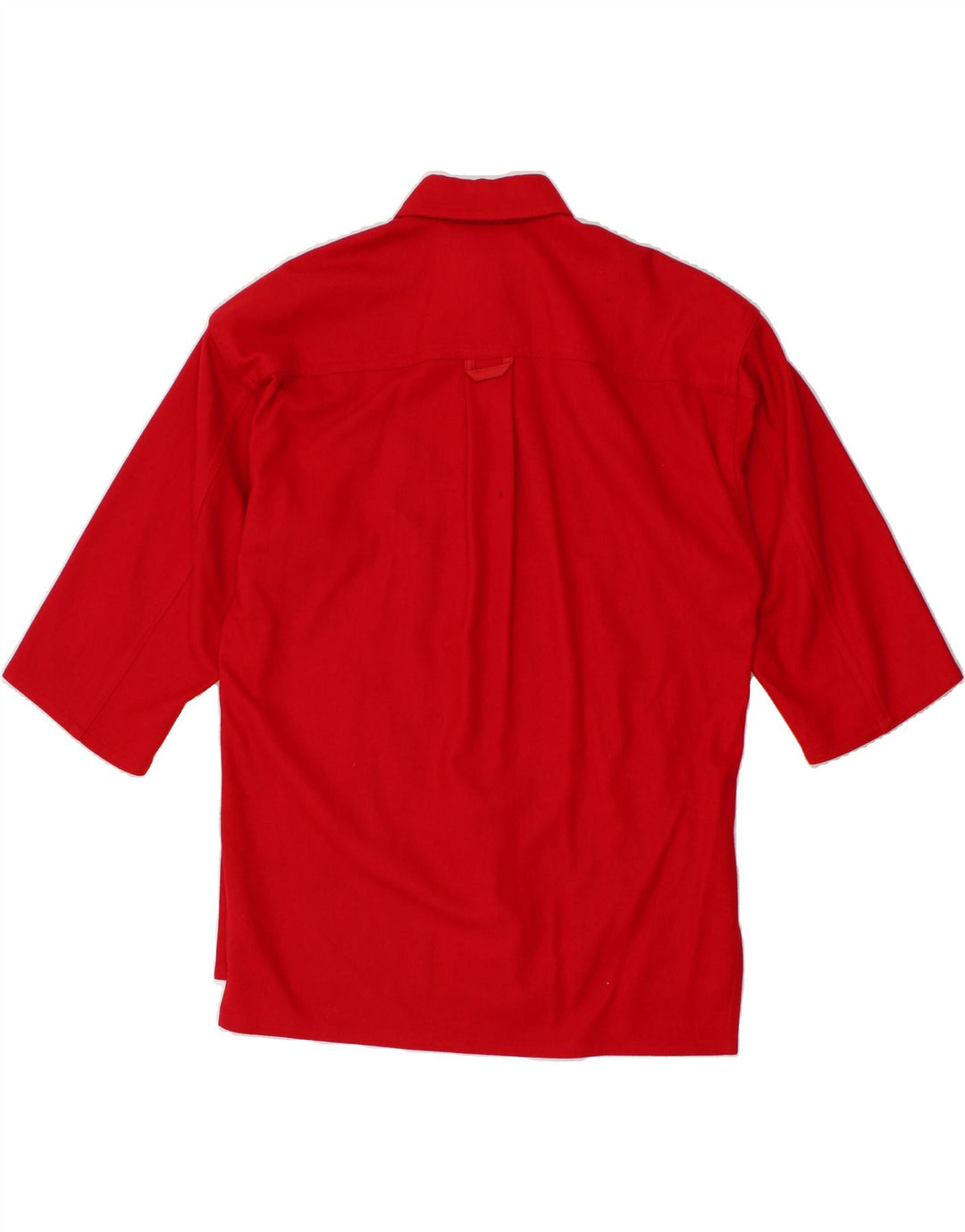 WEEKEND Womens 3/4 Sleeve Overcoat UK 8 Small Red Wool | Vintage Weekend | Thrift | Second-Hand Weekend | Used Clothing | Messina Hembry 