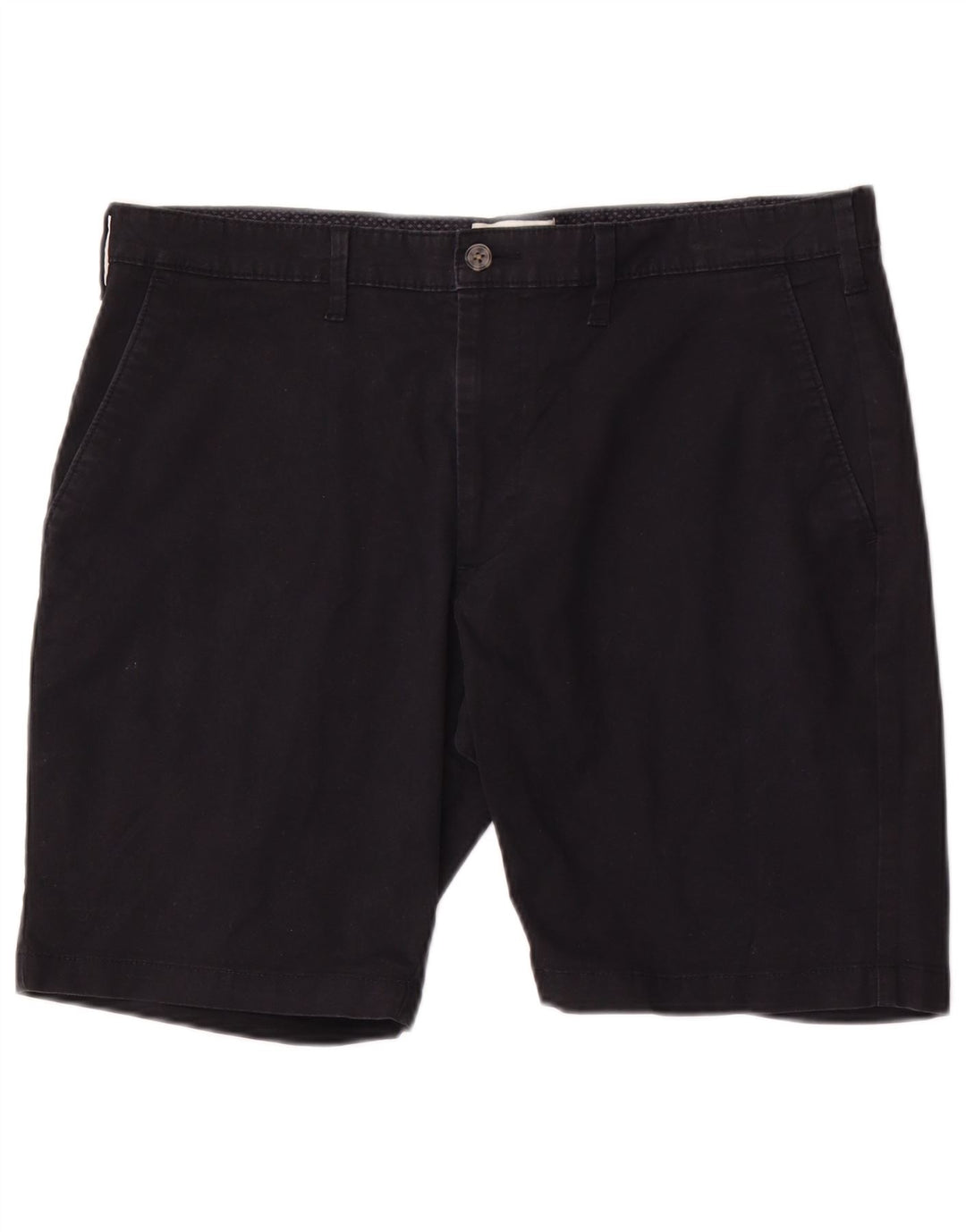 Marks & Spencer Pantalones cortos chinos para hombre W36 Grande Algodón azul marino