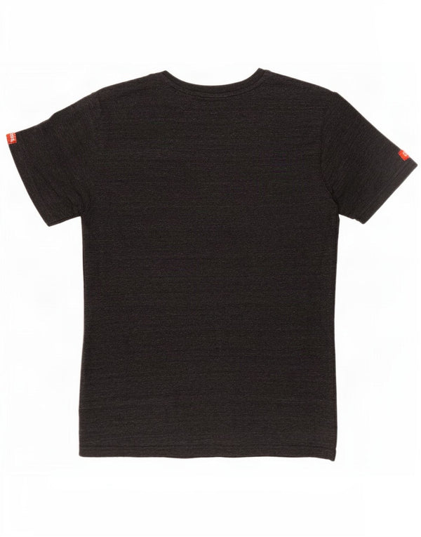 Superdry Camiseta para hombre Top Small Grey Moteado