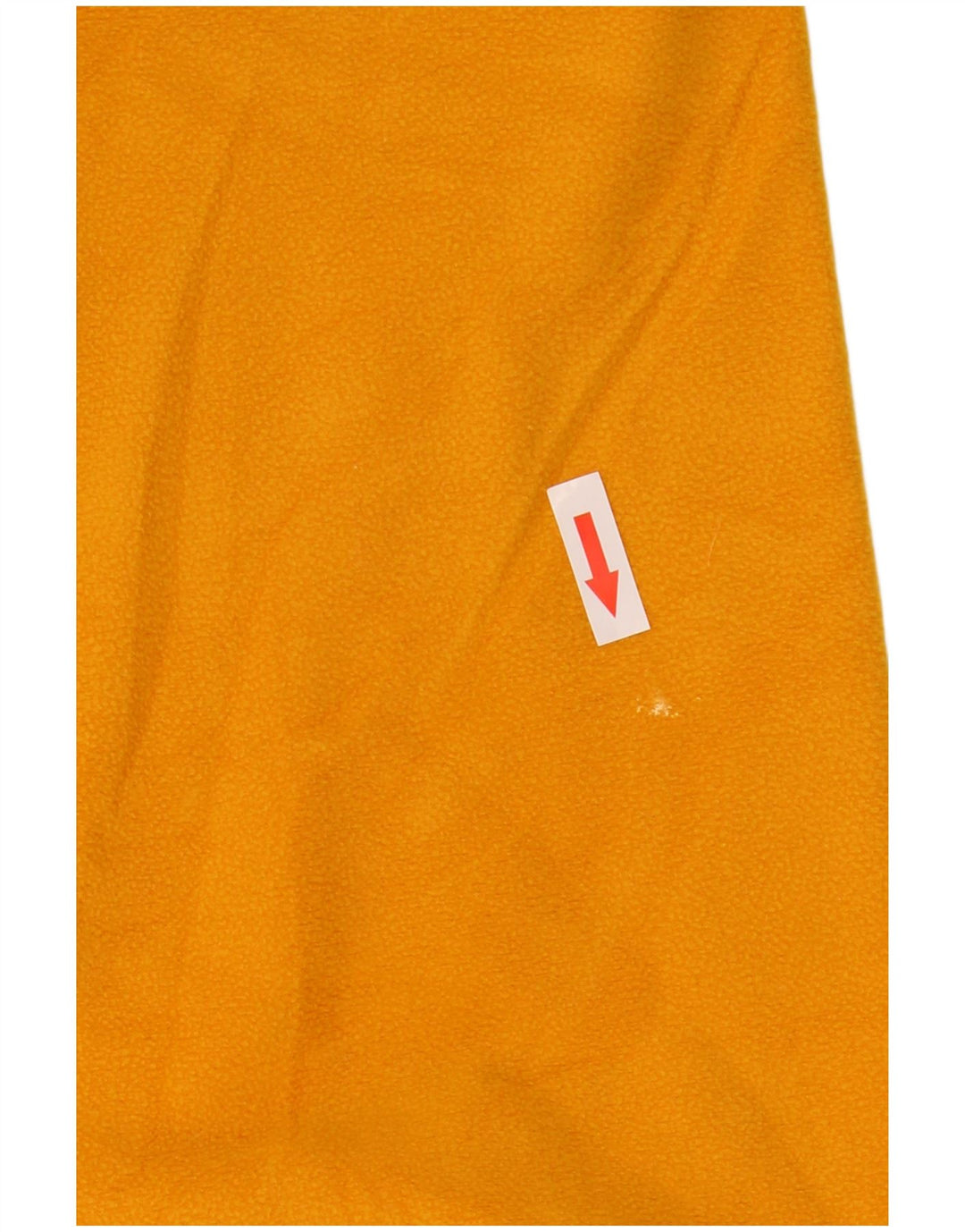 Think Pink - Jersey de forro polar con cuello y cremallera para hombre, talla grande, amarillo