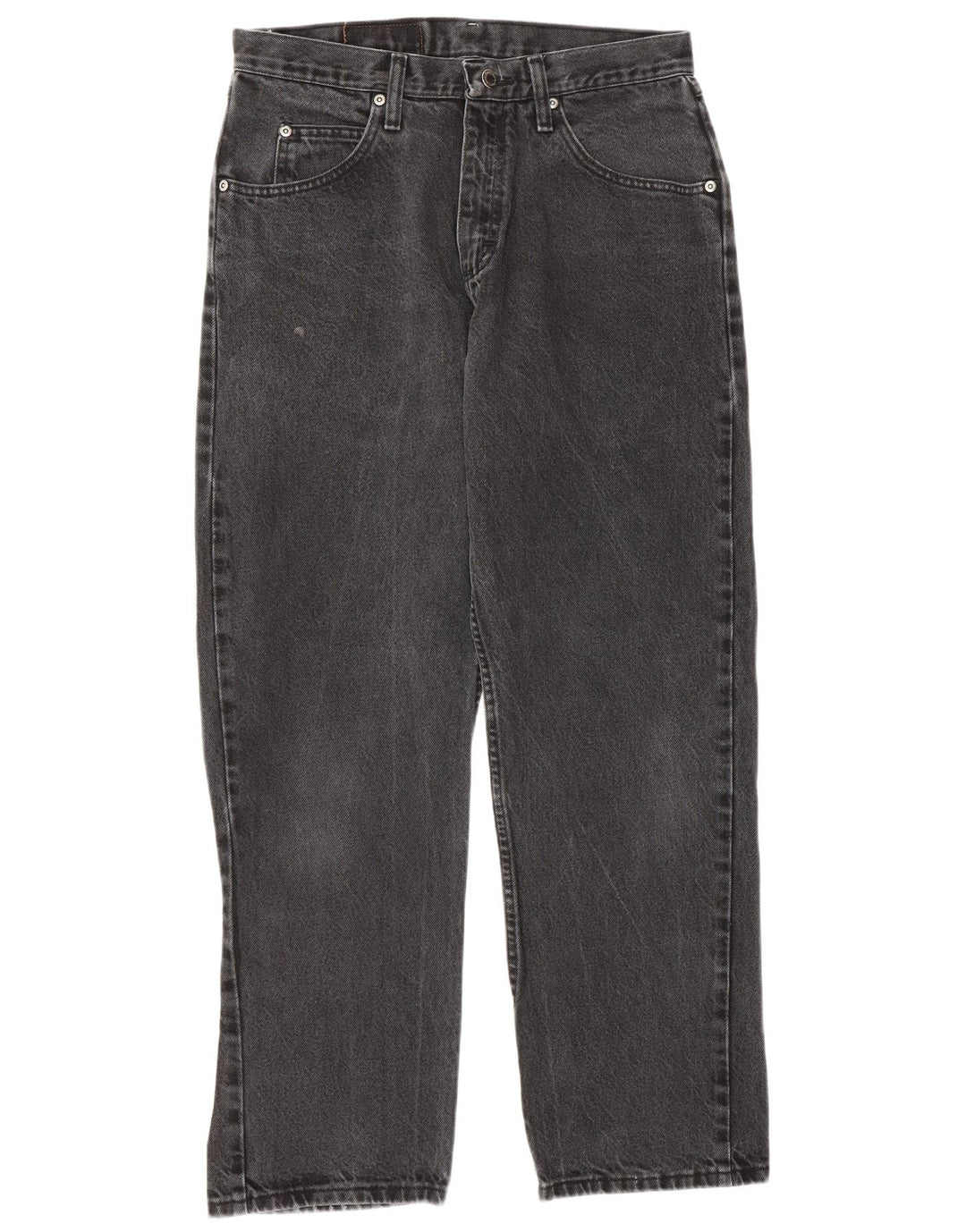 Wrangler Vaqueros rectos para hombre W31 L30 Algodón gris