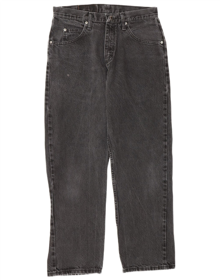 Wrangler Vaqueros rectos para hombre W31 L30 Algodón gris