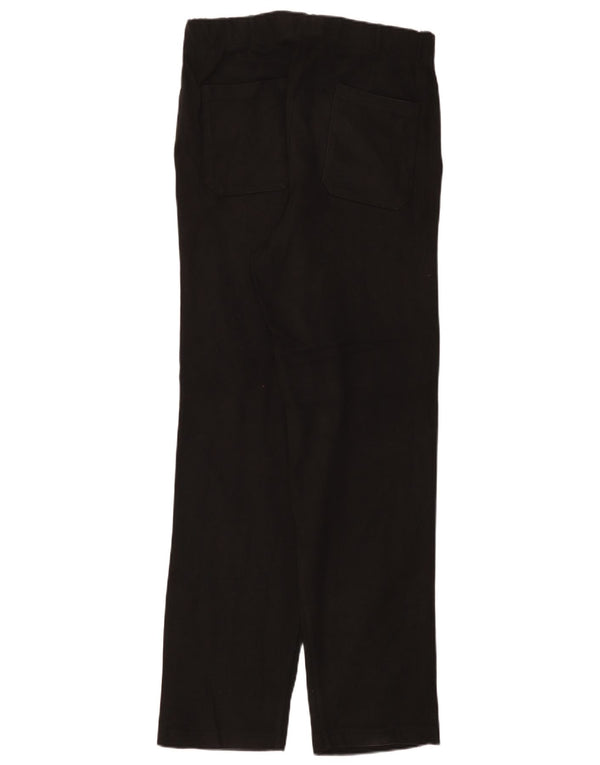Zara Hombre Pantalón Chino Recto Mediano W31 L31 Algodón Negro