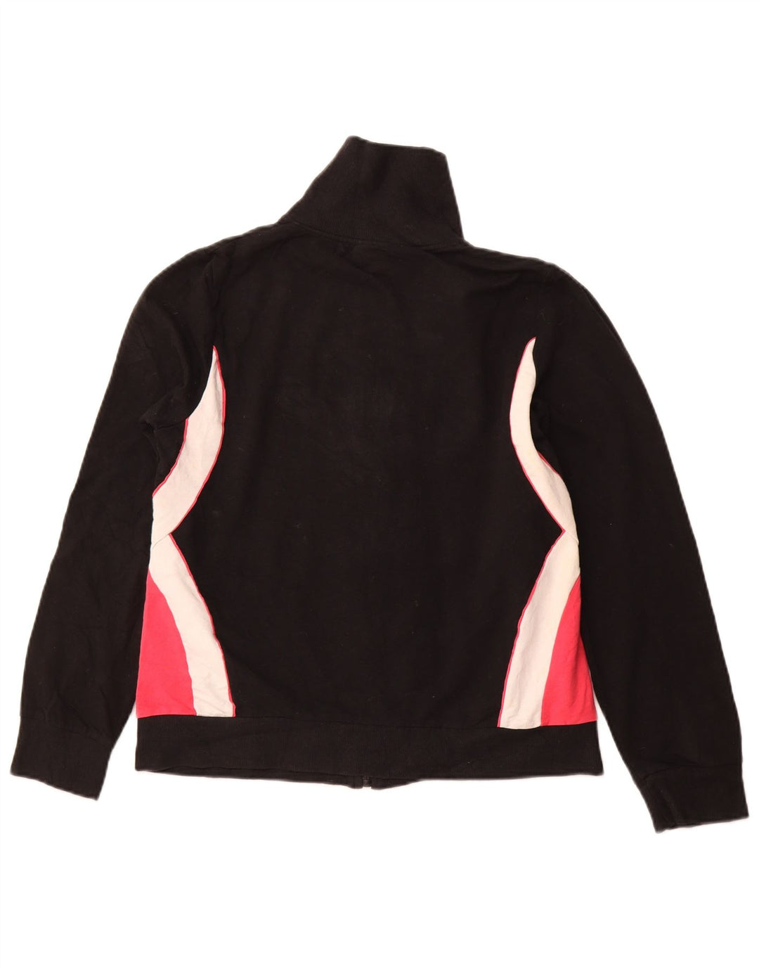 FILA Chaqueta de chándal para niña 13-14 años XL Negro Colorblock Sports