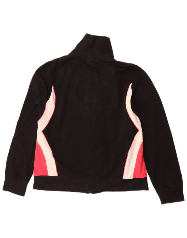 FILA Chaqueta de chándal para niña 13-14 años XL Negro Colorblock Sports