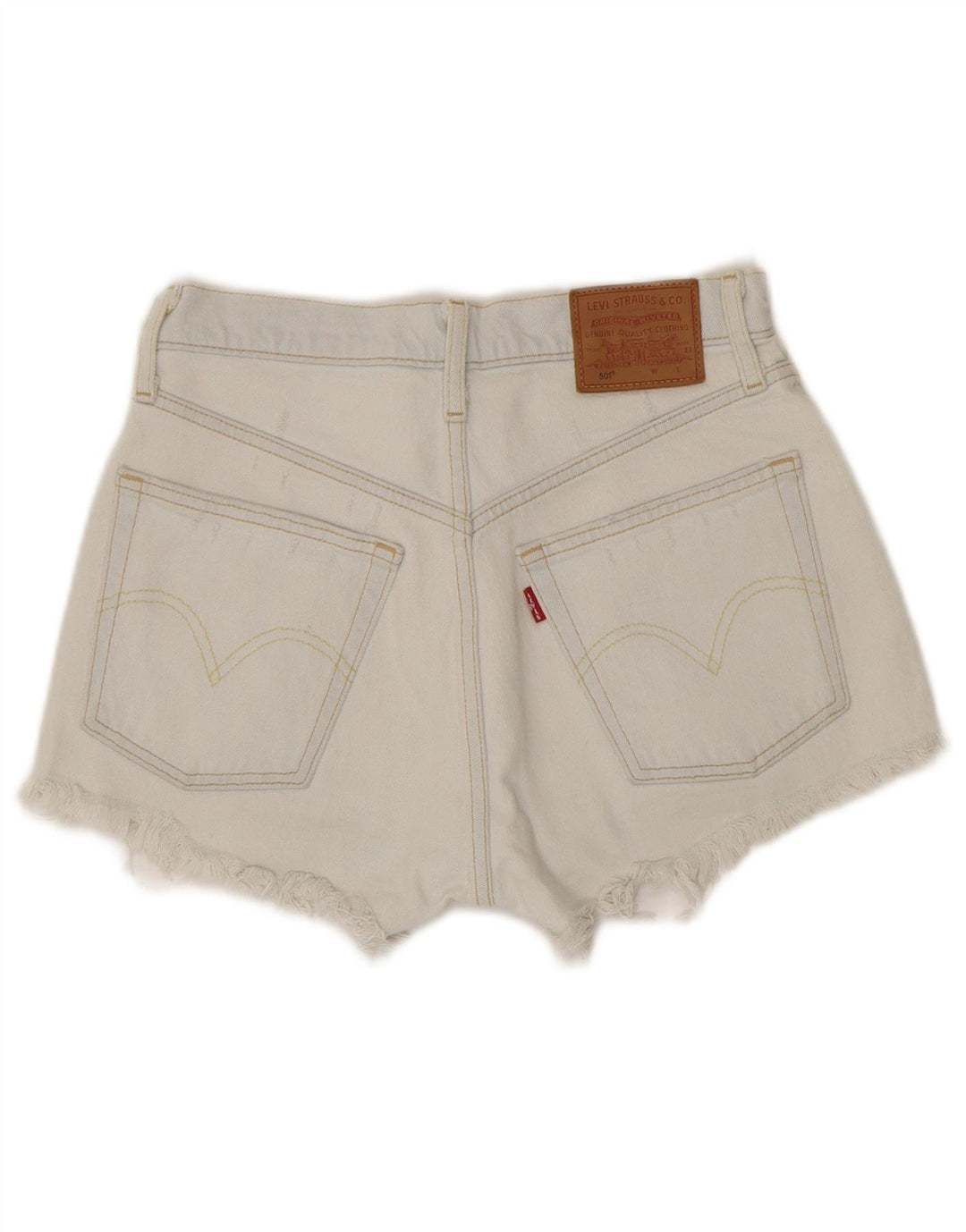 Levi's Mujer 501 Shorts Vaqueros W25 XS Algodón Azul