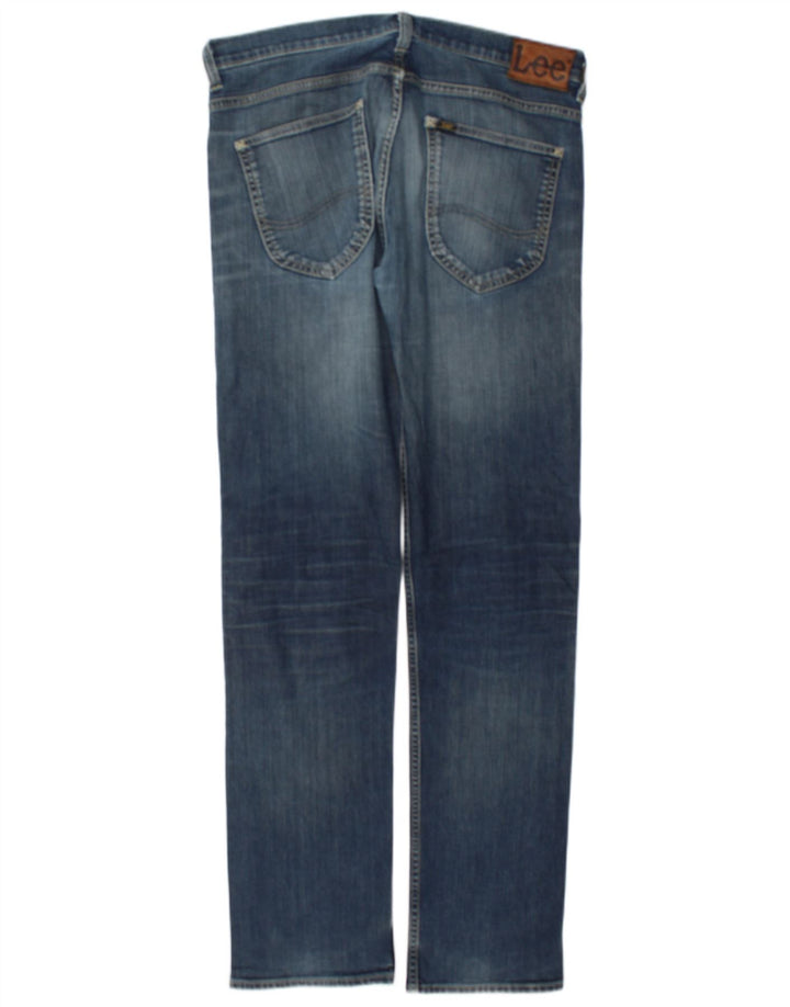 Lee Jeans Powell Slim para Hombre W33 L34 Algodón Azul
