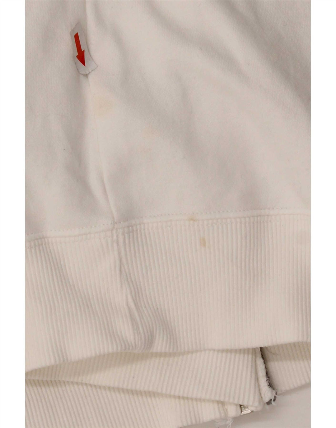 Nike - Chaqueta de chándal gráfica para mujer, talla 40, algodón blanco mediano