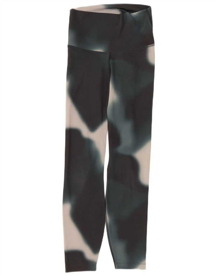 Nike Leggings Dri Fit para mujer UK 10 Small Black Tie Dye