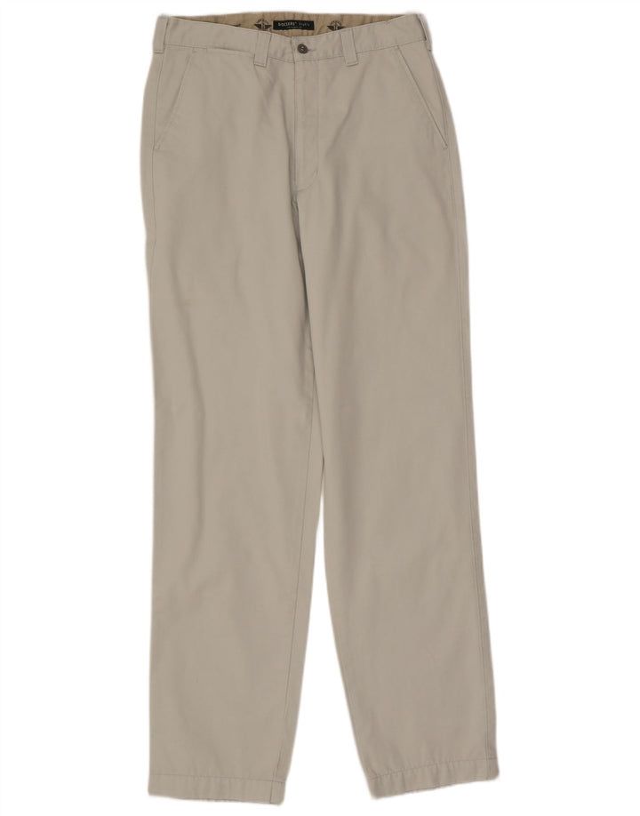 Dockers Pantalones chinos rectos color caqui para hombre W32 L34 Gris