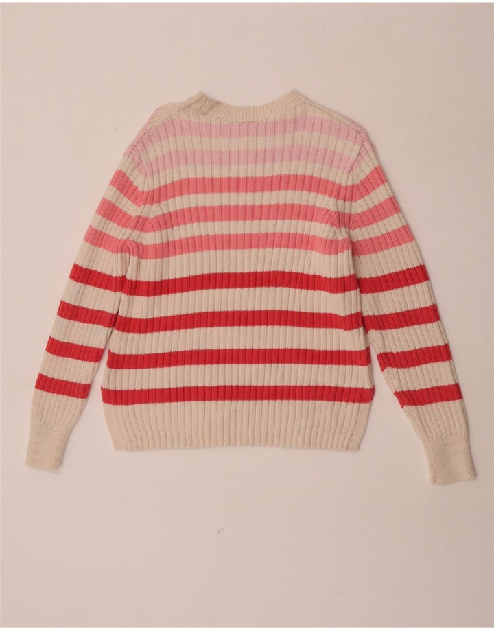 Marks & Spencer Jersey con cuello barco para mujer, talla 40, talla M, multicolor