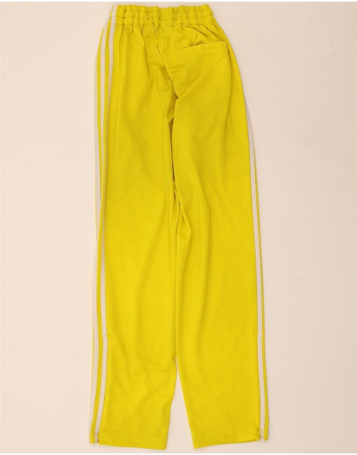 ADIDAS Pantalones de chándal para mujer UK 8 Small Amarillo Poliéster