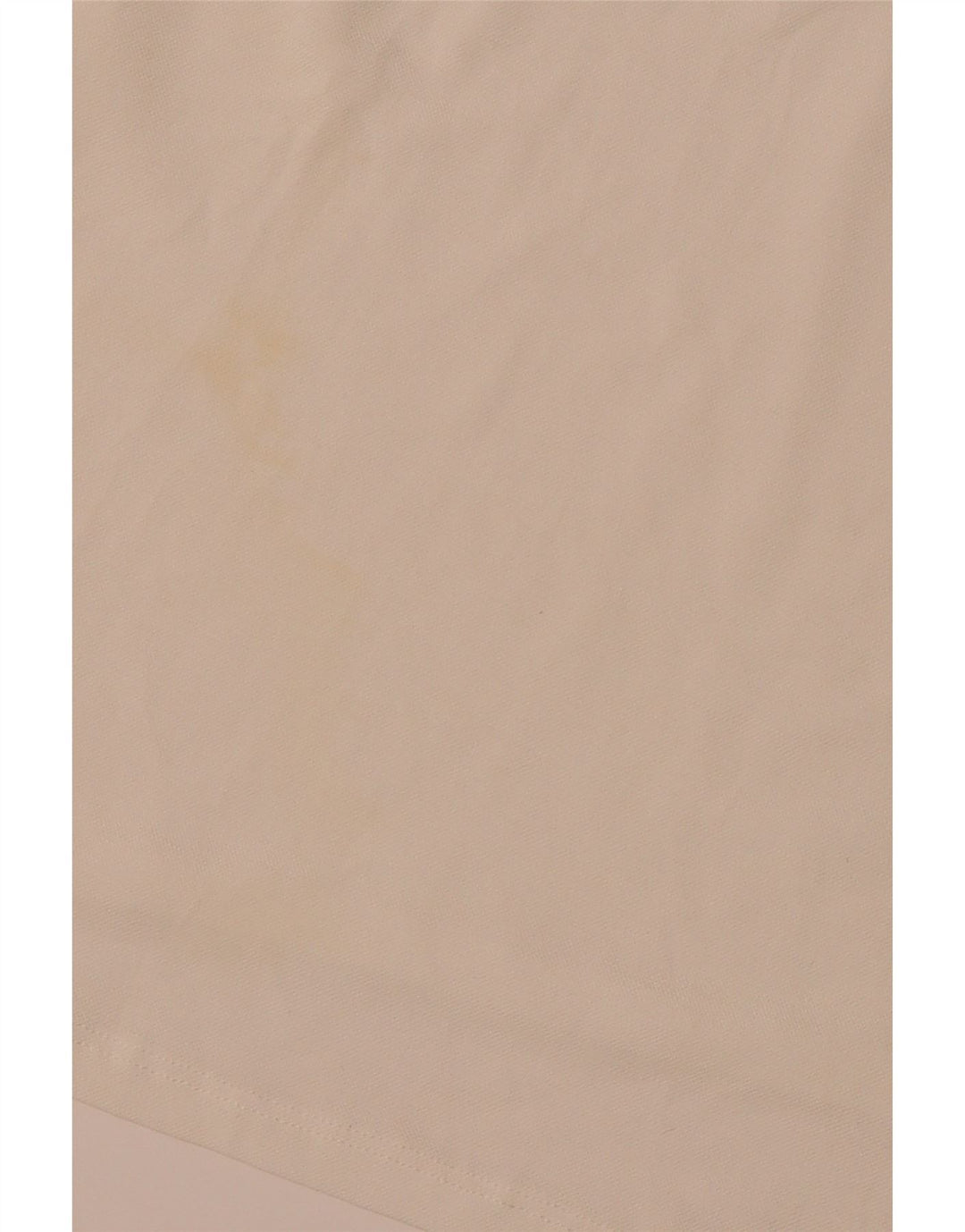 ZARA Mujer Blusa Asimétrica Top UK 46 Grande Poliéster Blanco Roto