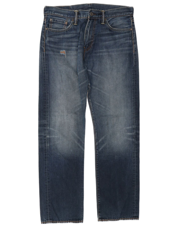 Levi's Hombre 504 Vaqueros Rectos W32 L32 Algodón Azul