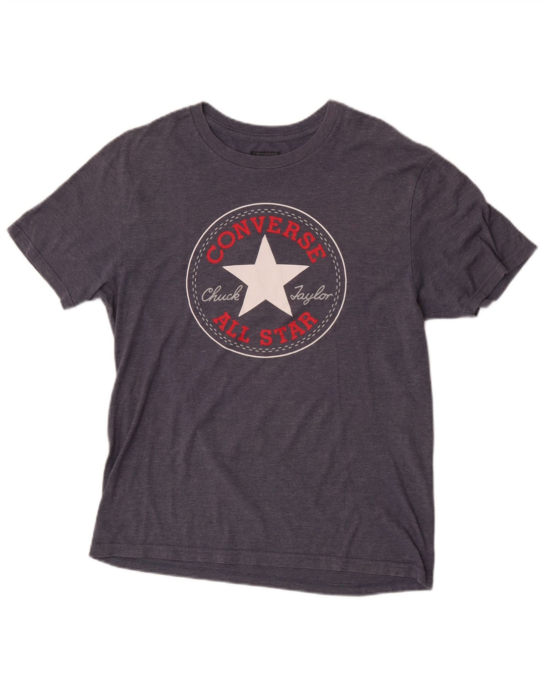 Converse - Camiseta gráfica para hombre, talla pequeña, azul marino