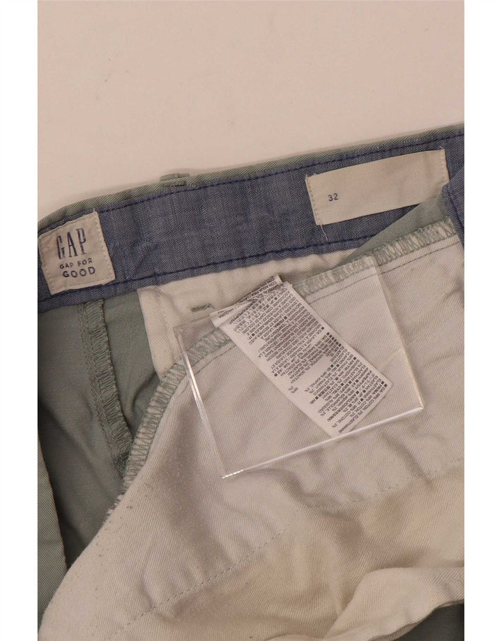 Pantalones cortos chinos Gap para hombre W32 Algodón verde medio