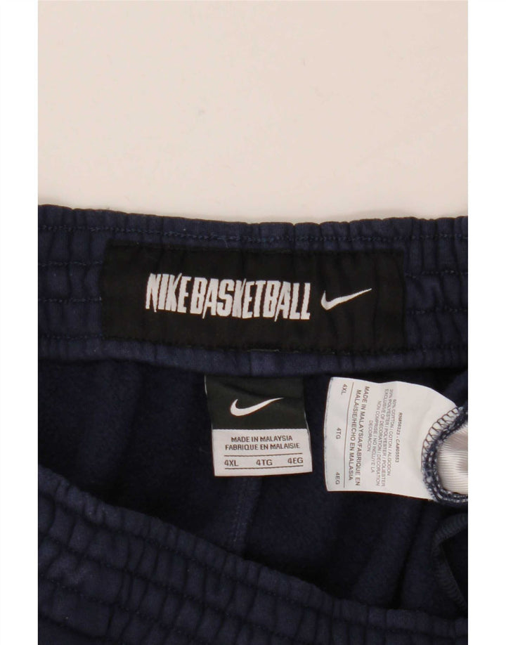 Pantalón de chándal Nike para hombre 4XL Azul marino Algodón