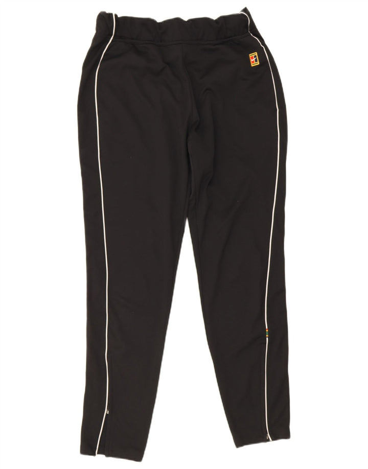 Nike Dri Fit - Pantalones de chándal para mujer, talla M, color negro a rayas