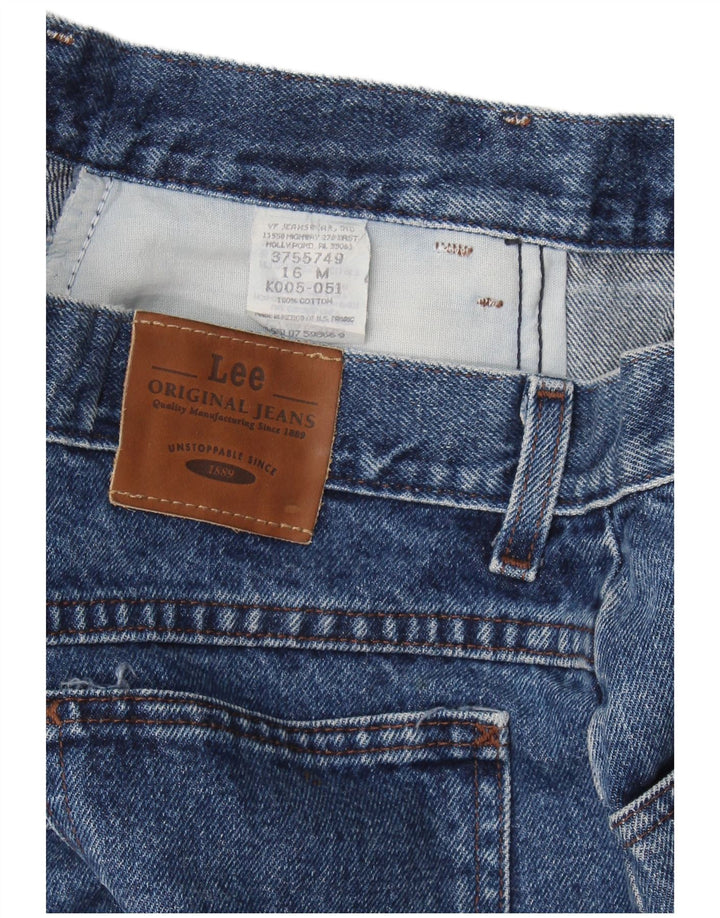 Lee Shorts vaqueros para niños 15-16 años W32 Algodón azul