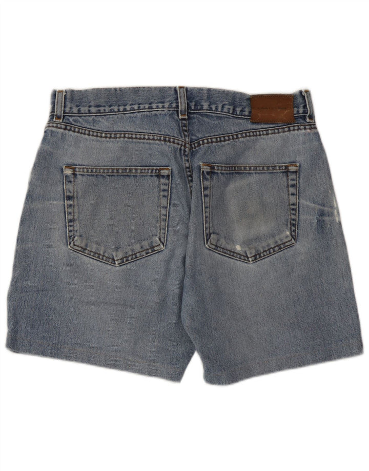 Pantalones cortos de mezclilla para hombre Calvin Klein W32 Algodón azul medio