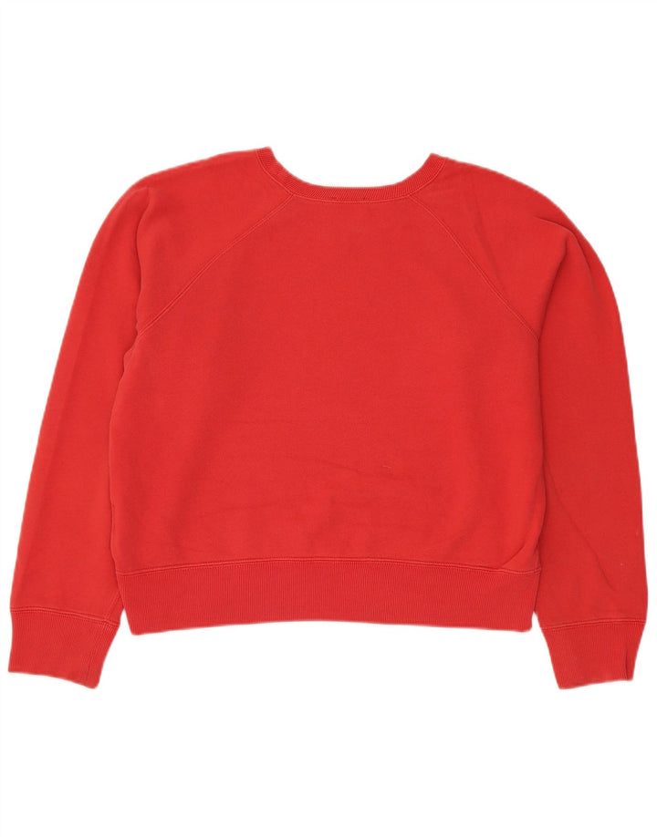 Polo Ralph Lauren - Sudadera extragrande para mujer, talla 14, color rojo mediano