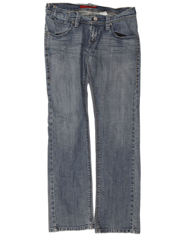 Vaqueros Levi's Mujer 504 Rectos W29 L32 Algodón Azul