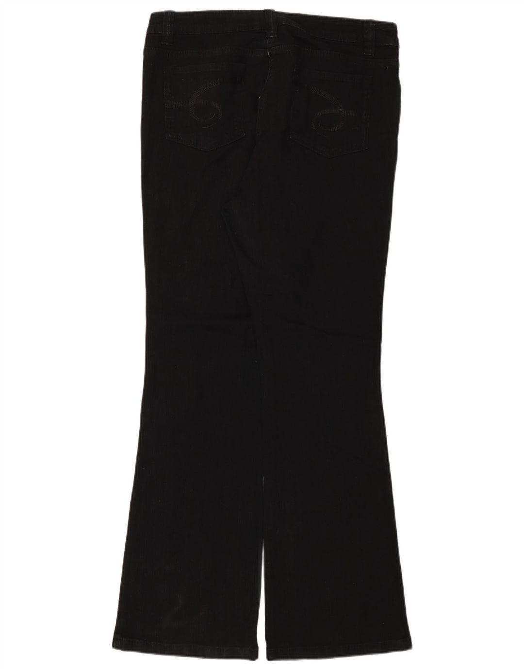 Marks & Spencer Jeans Autograph Bootcut para Mujer Reino Unido 44 Grande W34 L33 Negro