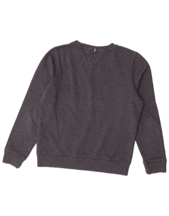 Tommy Hilfiger Sudadera para niño Jumper 15-16 años Gris Algodón