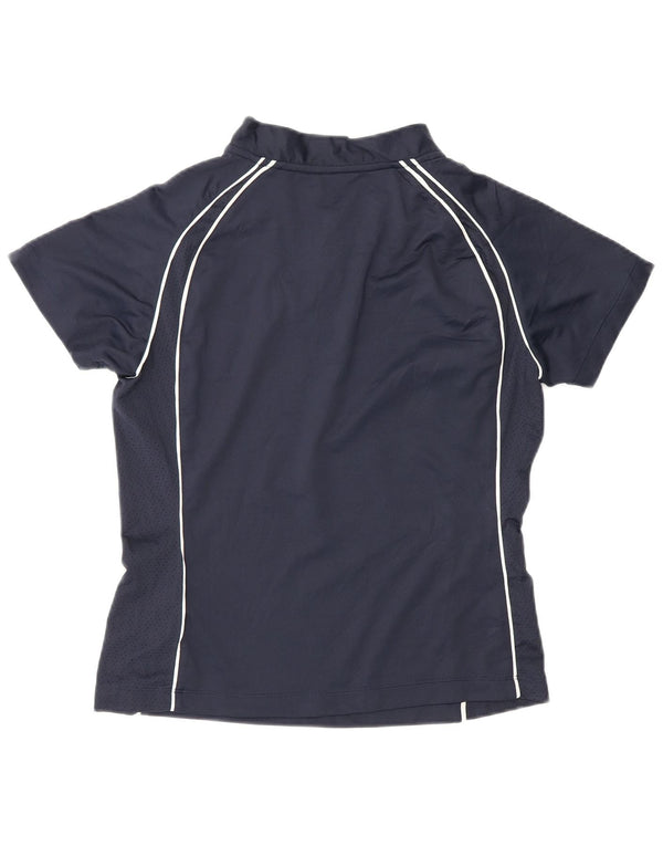 FILA Camiseta para mujer Top UK 12 Medium Azul marino Poliéster
