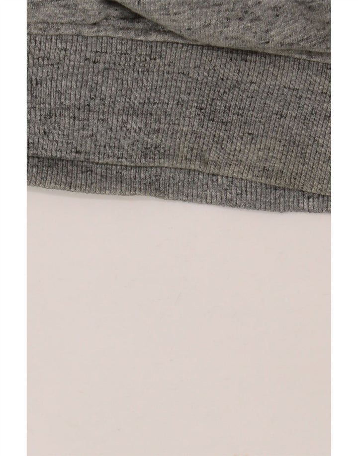 CALVIN KLEIN JEANS Sudadera estampada para hombre Jersey pequeño gris moteado