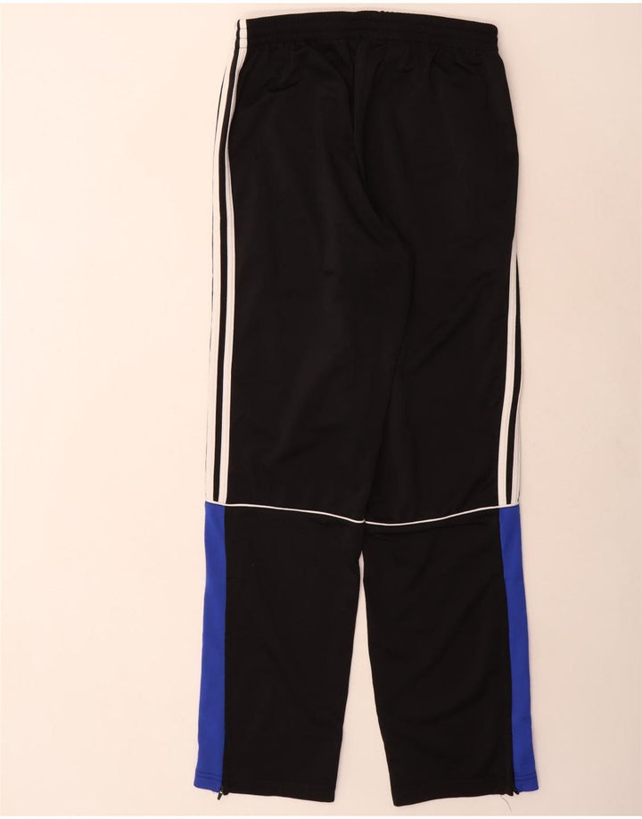 Adidas Pantalones de chándal para hombre ES 38/40 Medium Negro Colorblock Poliéster