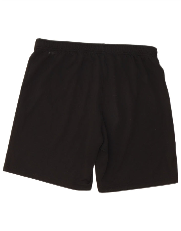 PUMA Pantalones cortos deportivos para hombre grande negro
