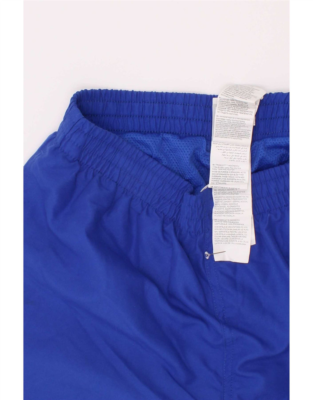 Nike Pantalones cortos deportivos para niños 13-14 años XL Azul Poliéster