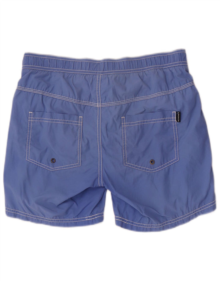 Benetton Bañador Corto Hombre Azul Algodón