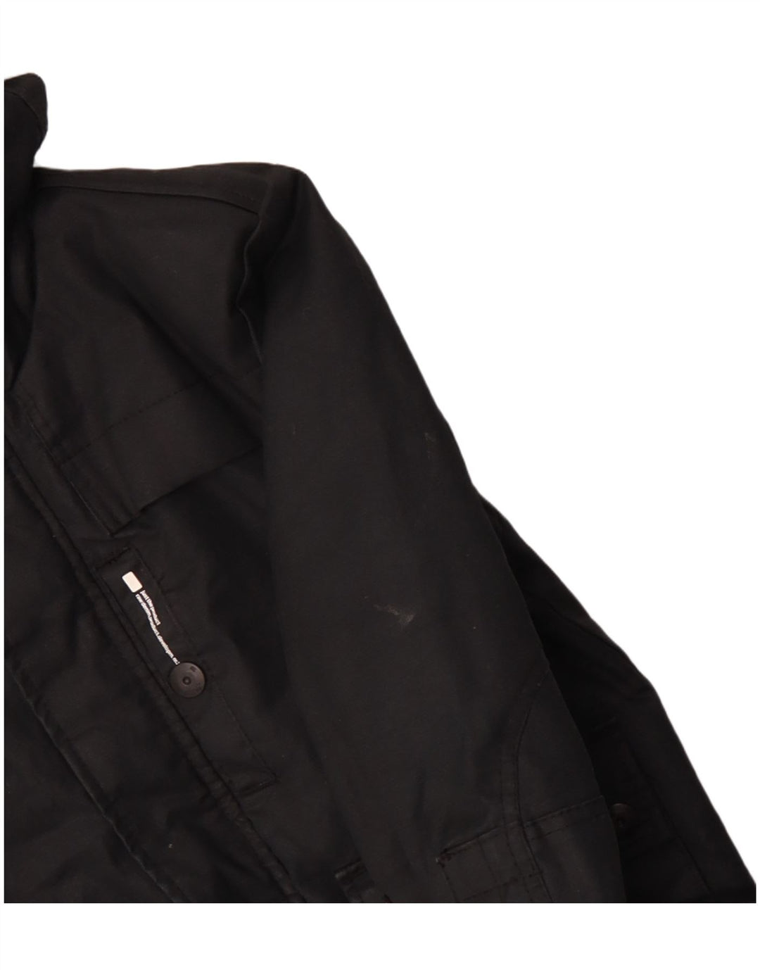 G-Star Chaqueta utilitaria con capucha para hombre UK 38 Mediana Algodón negro