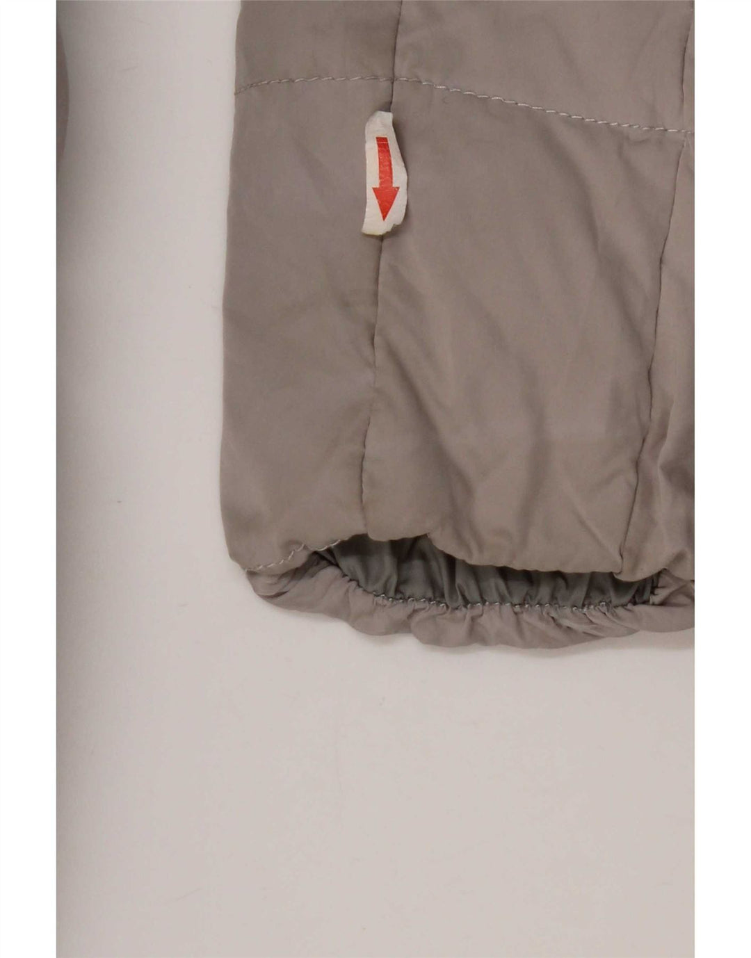 Napapijri Chaqueta acolchada con capucha para mujer UK 10 Small Gris Poliéster