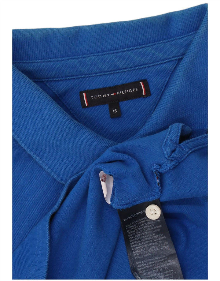 Tommy Hilfiger Polo para niño 15-16 años Azul Algodón