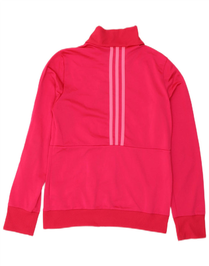 ADIDAS Chaqueta de chándal gráfica para niña 13-14 años Rosa Poliéster
