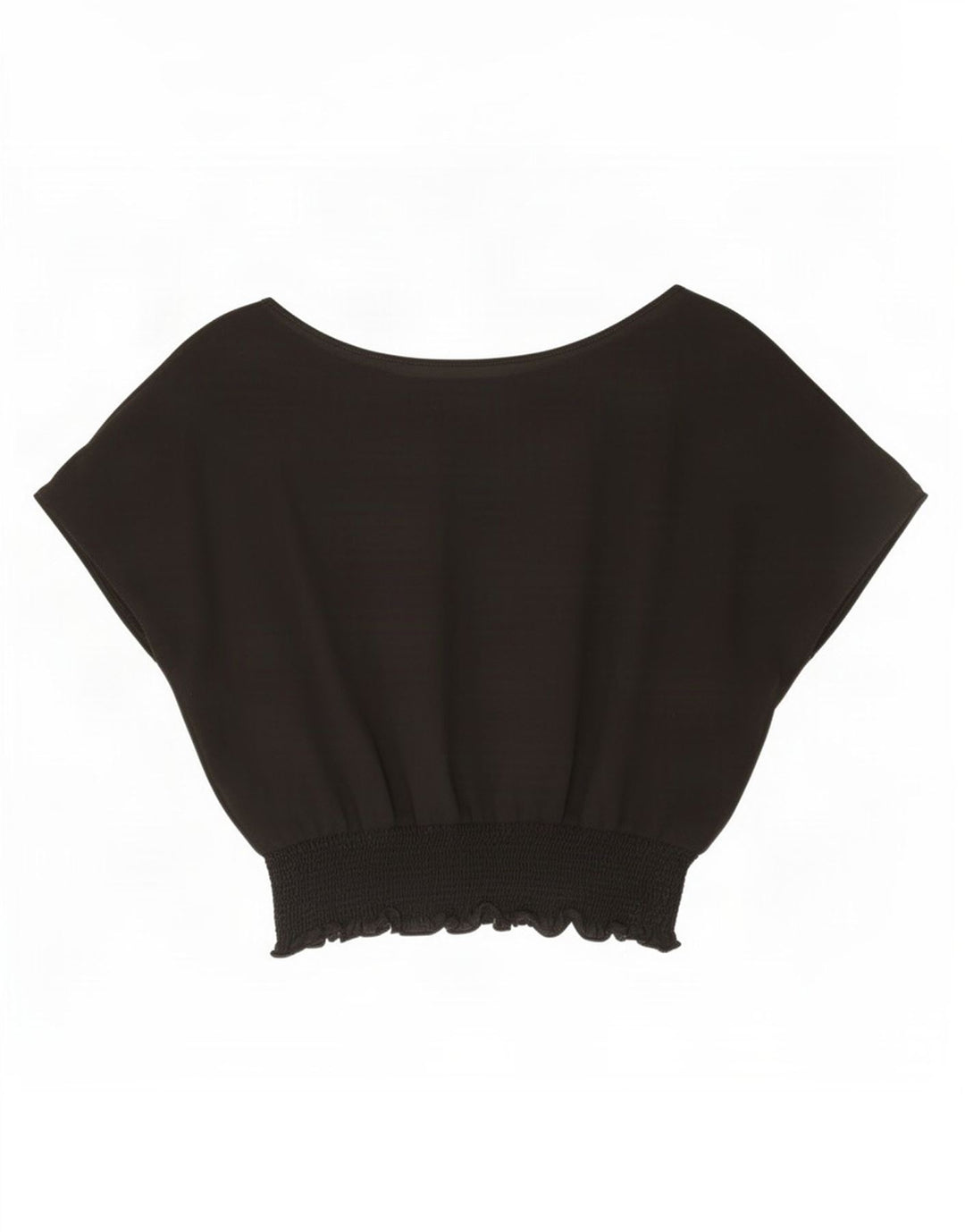 Zara Mujer Blusa Oversize Top UK 40 XL Negro