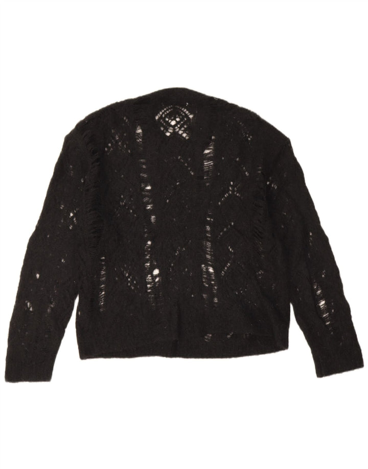 Zara - Jersey de cuello redondo para mujer, talla 40, talla M, color negro