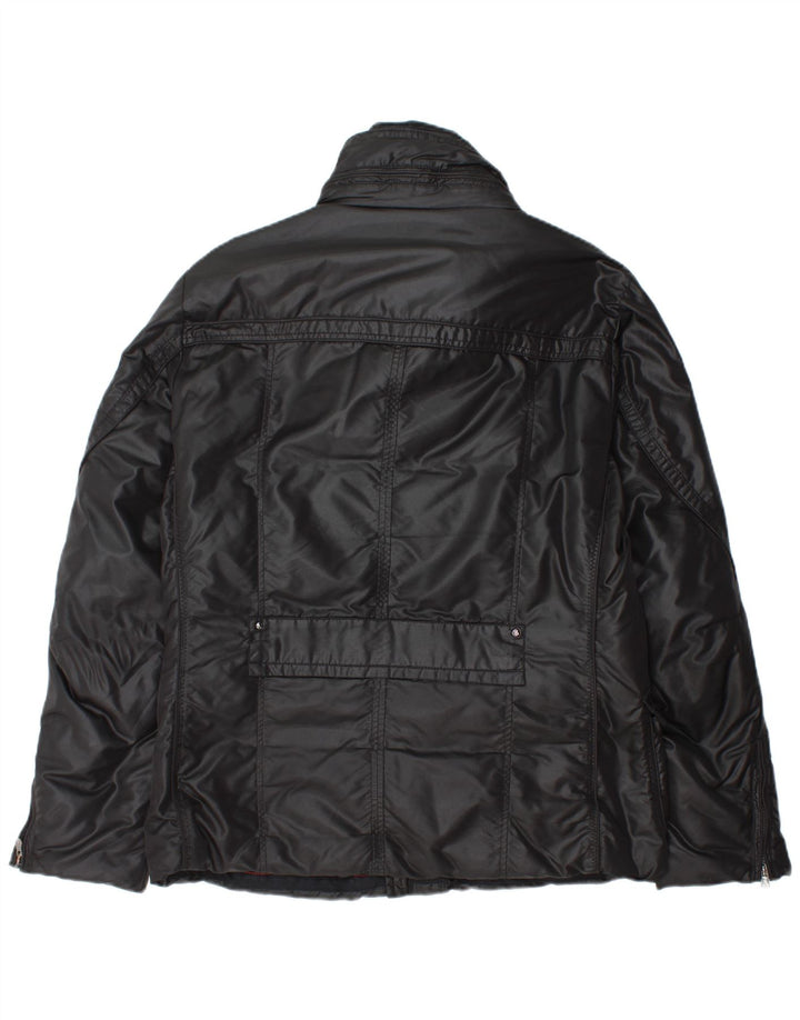 PEUTEREY Chaqueta utilitaria con capucha para hombre IT 52 Large Poliamida negra