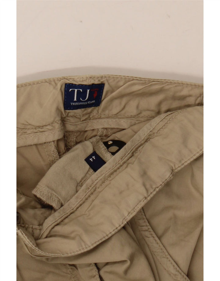 Falda Recta Trussardi Mujer IT 44 Medium W33 Beige