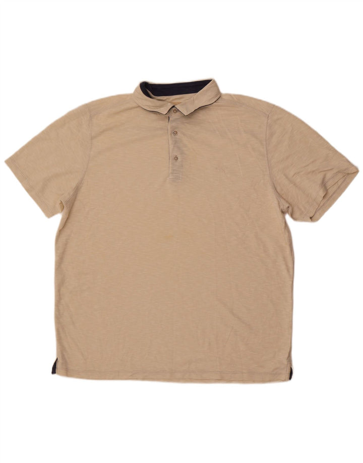 Tommy Bahama Polo Hombre XL Off White Modal