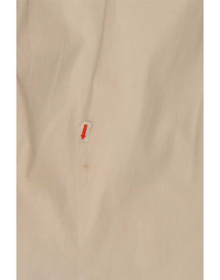 Camisa Diesel Hombre Grande Algodón Blanco