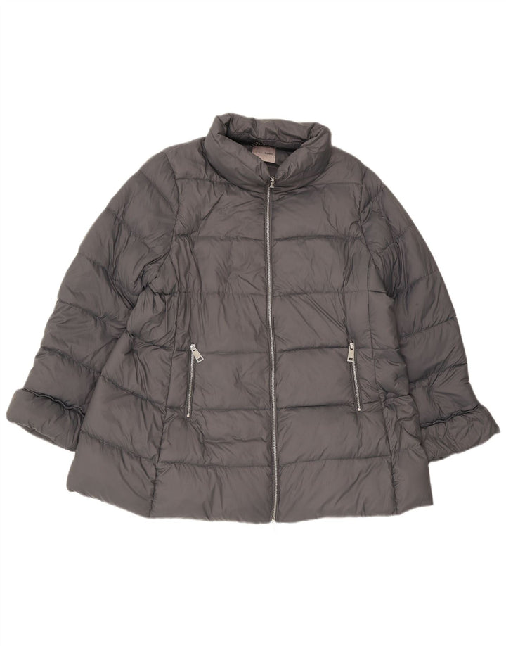 Fiorella Rubino Chaqueta acolchada para mujer ES 40 XL Poliamida gris